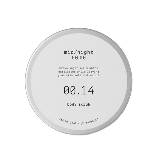 Mid/night 00.00 Kūno šveitiklis / Body Scrub 00.14, 200ml